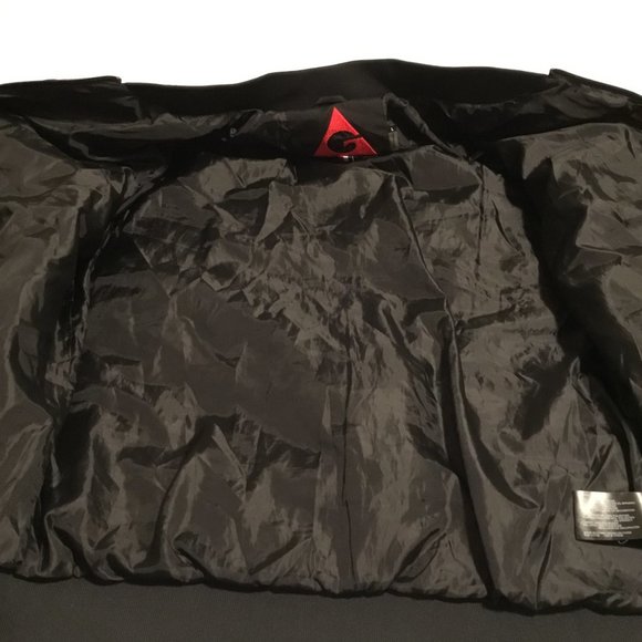 Gerry Mens Black Long Sleeve Zipped Pocket Full-Zip Puffer Jacket Size Large - Picture 7 of 11